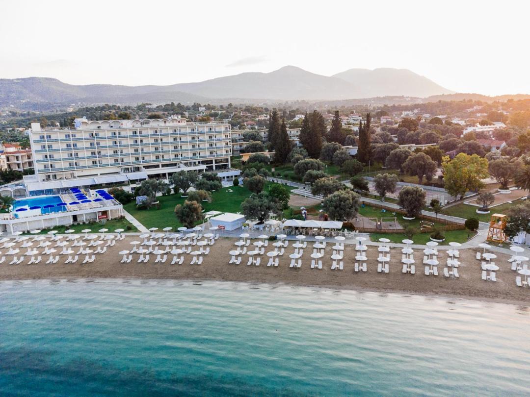 Palmariva Beach Hotel Erétria Esterno foto