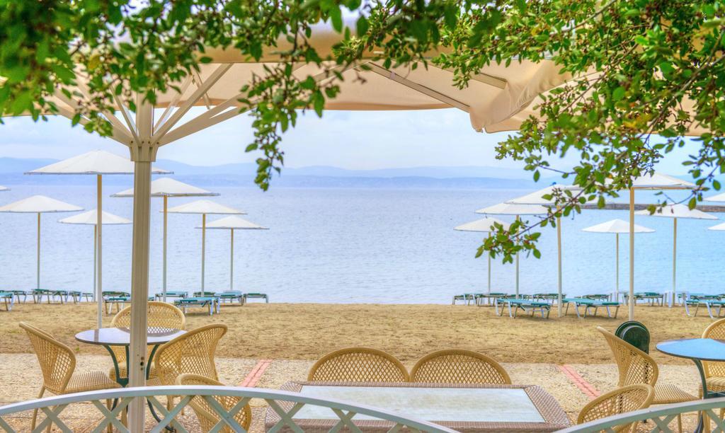 Palmariva Beach Hotel Erétria Esterno foto